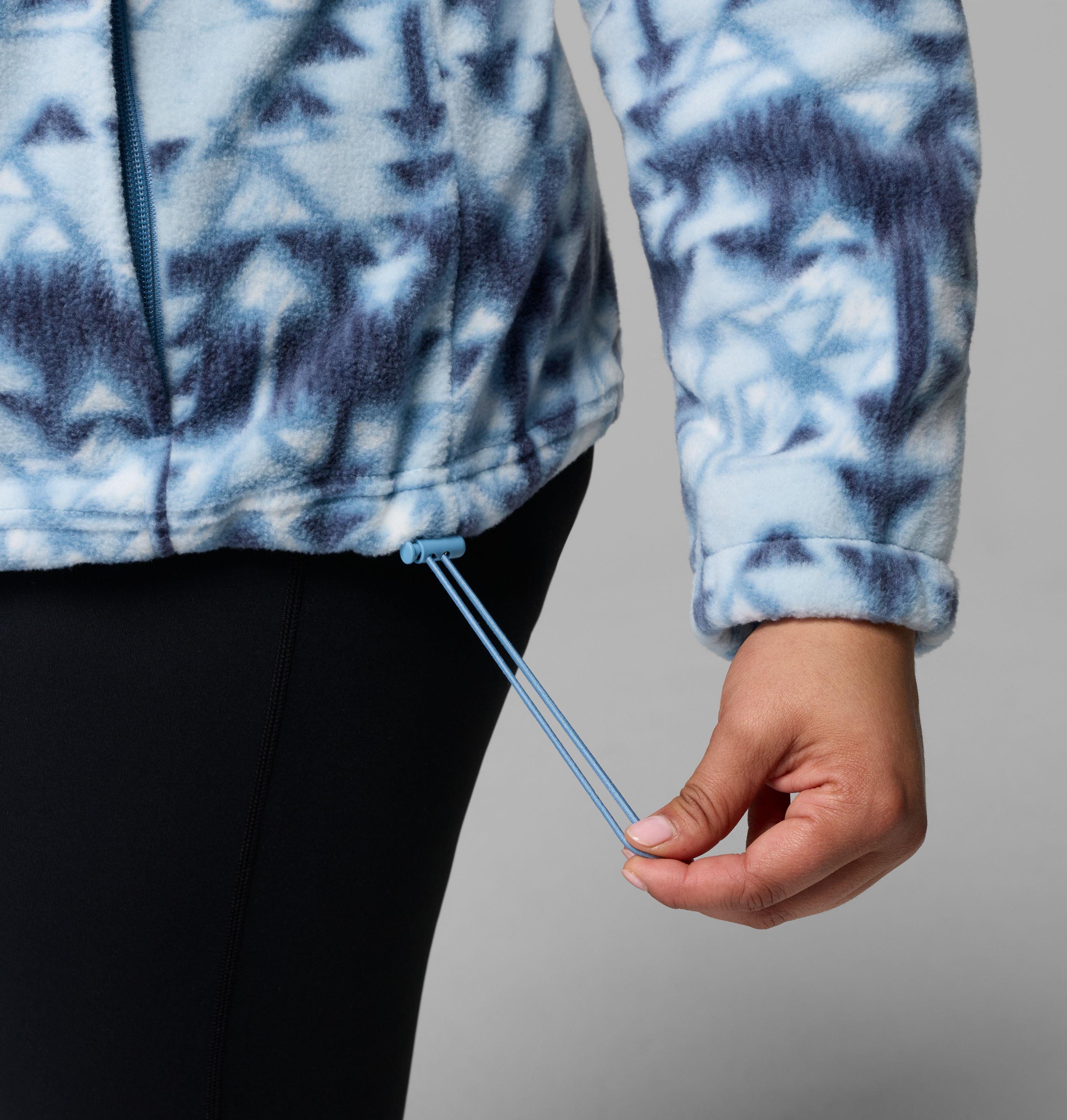 Women's Benton Springs Printed Full Zip Fleece Jacket - Plus Size | 447 | 1X 7