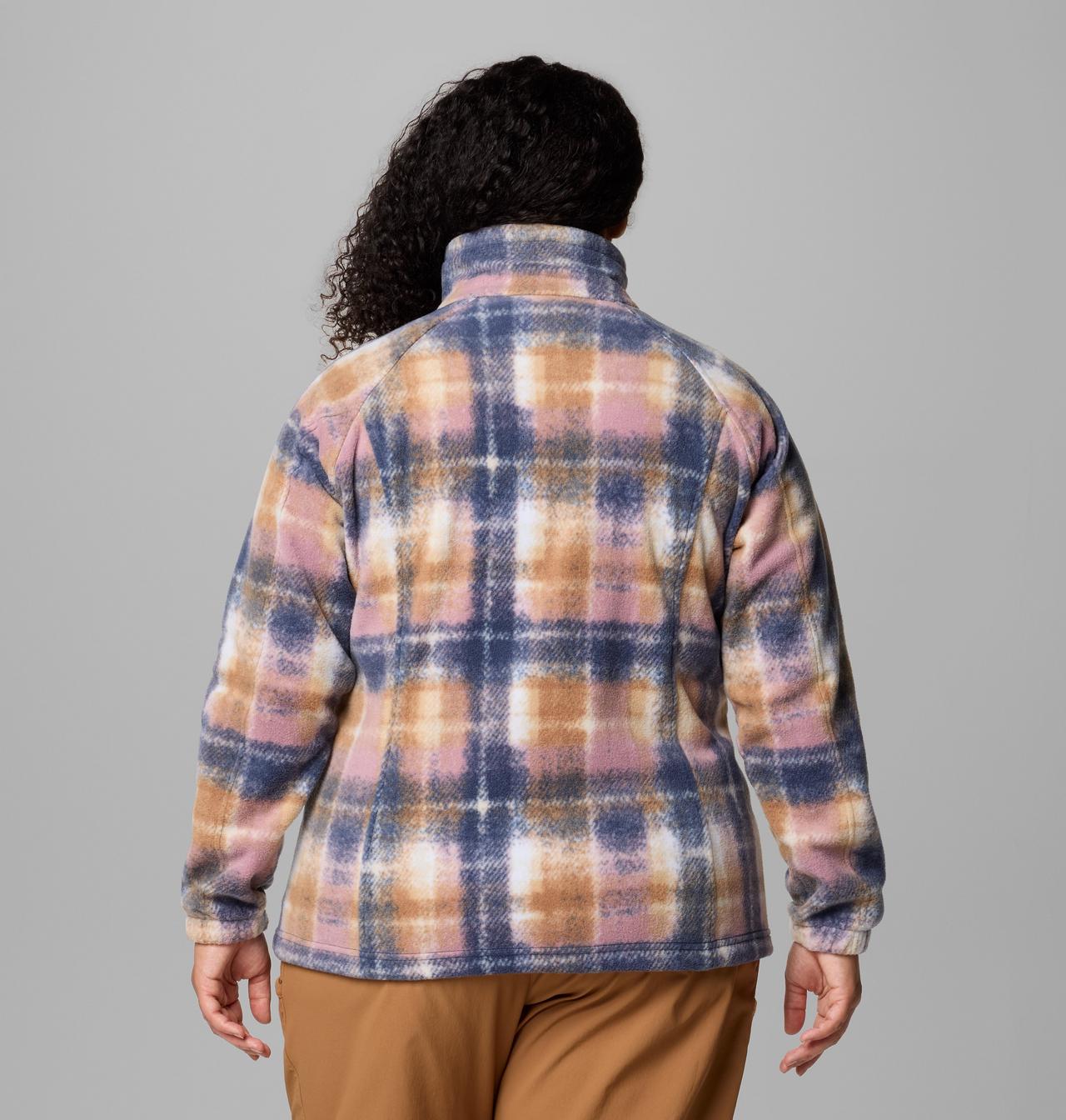 Women's Benton Springs™ Printed Full Zip Fleece Jacket - Plus Size 2