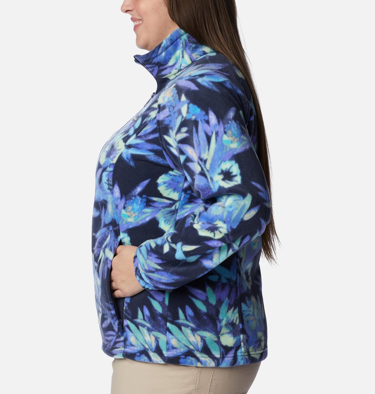 Women's Benton Springs™ Printed Full Zip Fleece Jacket - Plus Size 3