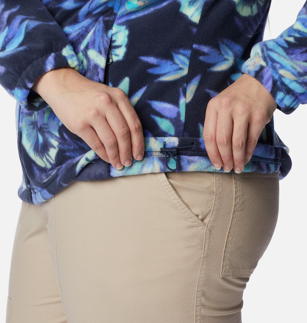 Women's Benton Springs™ Printed Full Zip Fleece Jacket - Plus Size 6