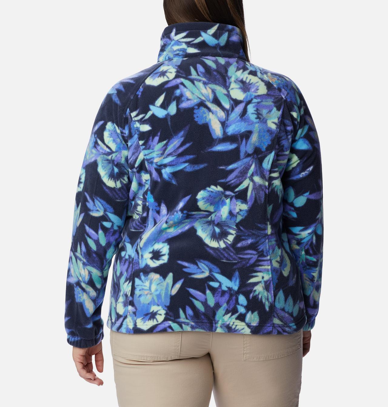 Women's Benton Springs™ Printed Full Zip Fleece Jacket - Plus Size 2