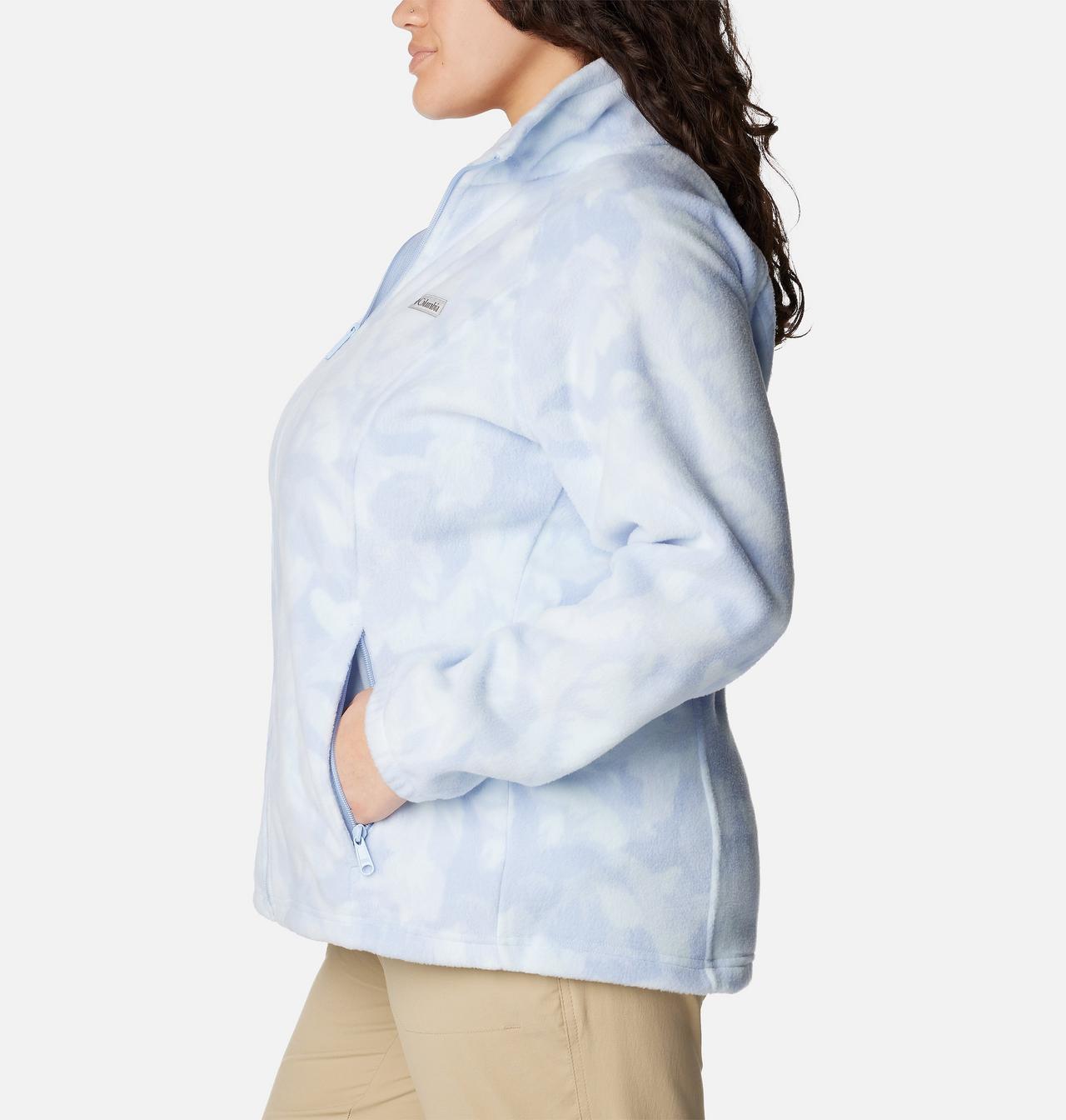 Women's Benton Springs™ Printed Full Zip Fleece Jacket - Plus Size 3
