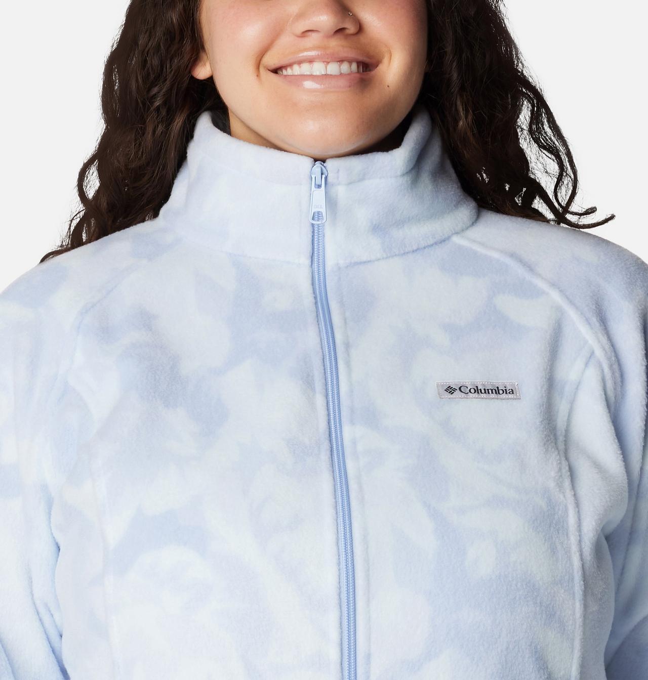 Women's Benton Springs™ Printed Full Zip Fleece Jacket - Plus Size 4