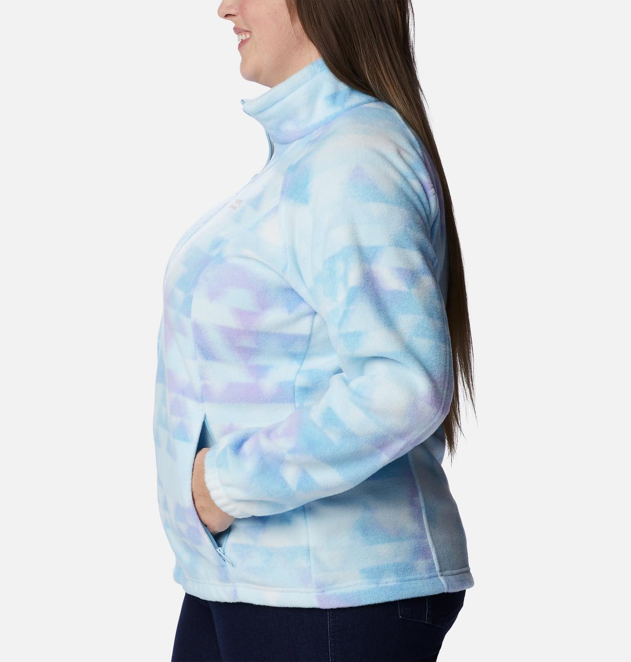 Women's Benton Springs™ Printed Full Zip Fleece Jacket - Plus Size 3