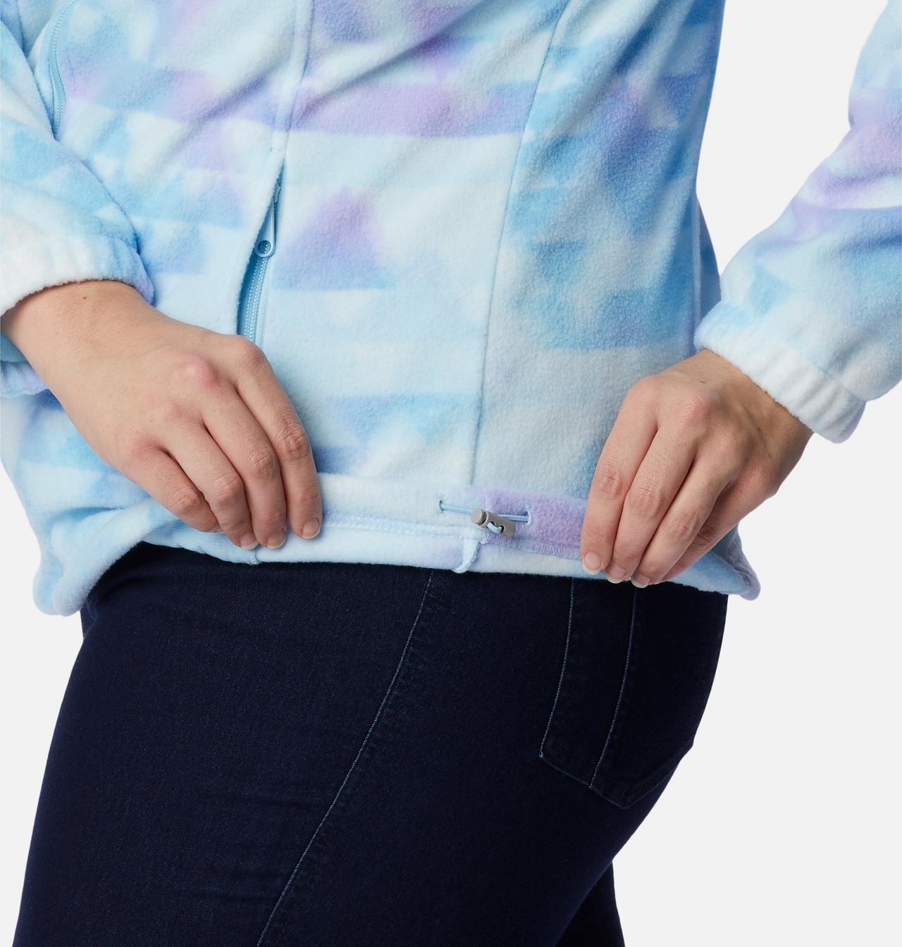 Women's Benton Springs™ Printed Full Zip Fleece Jacket - Plus Size 6