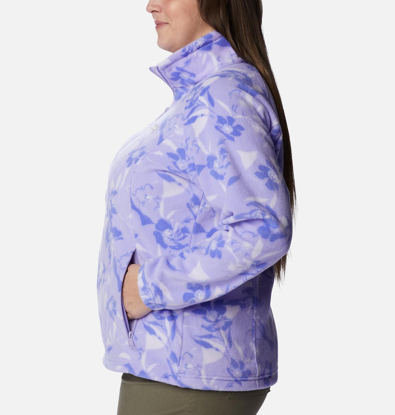 Women's Benton Springs™ Printed Full Zip Fleece Jacket - Plus Size 3
