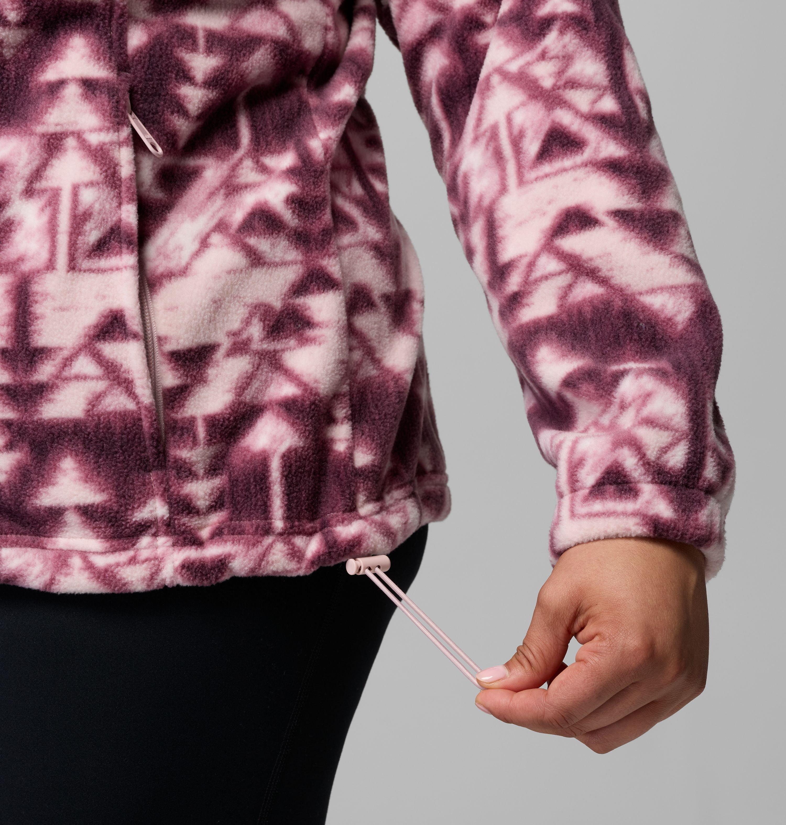 Women's Benton Springs Printed Full Zip Fleece Jacket - Plus Size | 551 | 3X 7