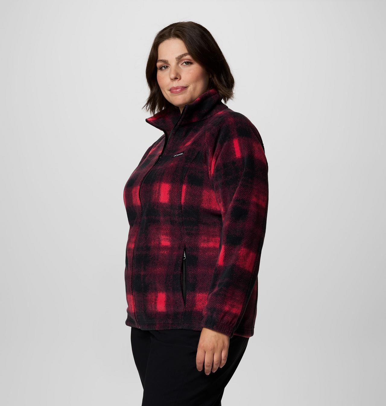 Women's Benton Springs™ Printed Full Zip Fleece Jacket - Plus Size 4