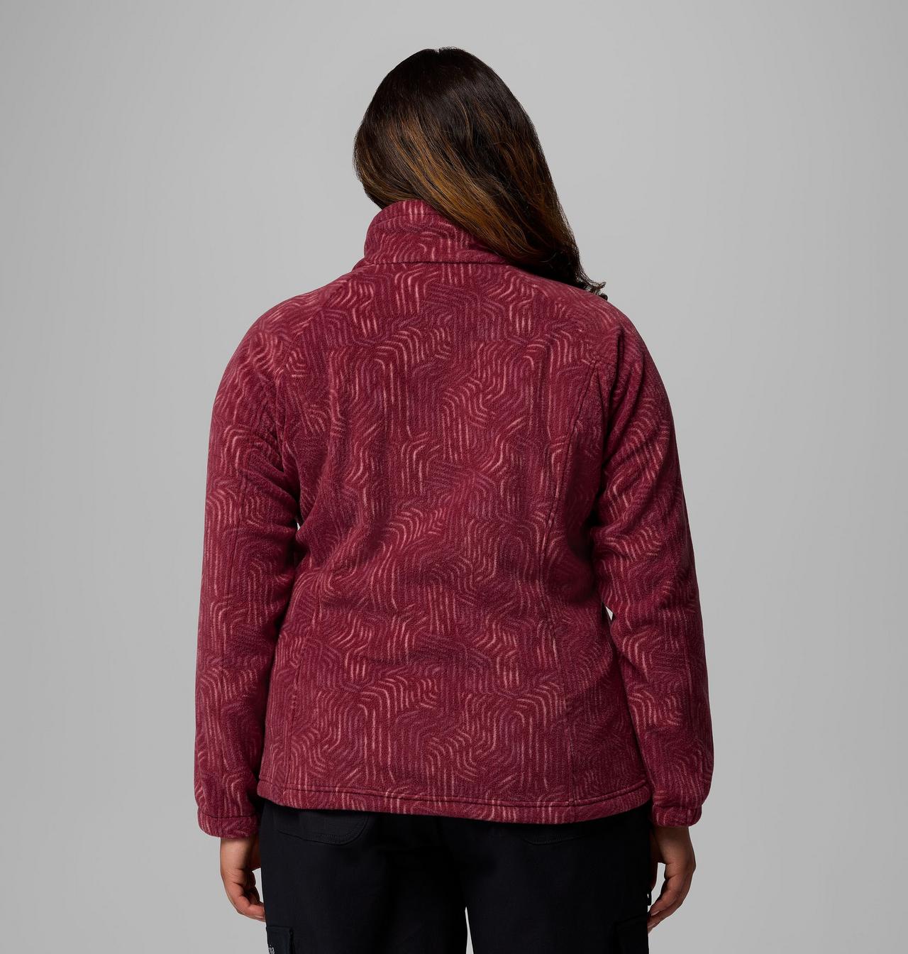Women's Benton Springs™ Printed Full Zip Fleece Jacket - Plus Size 3