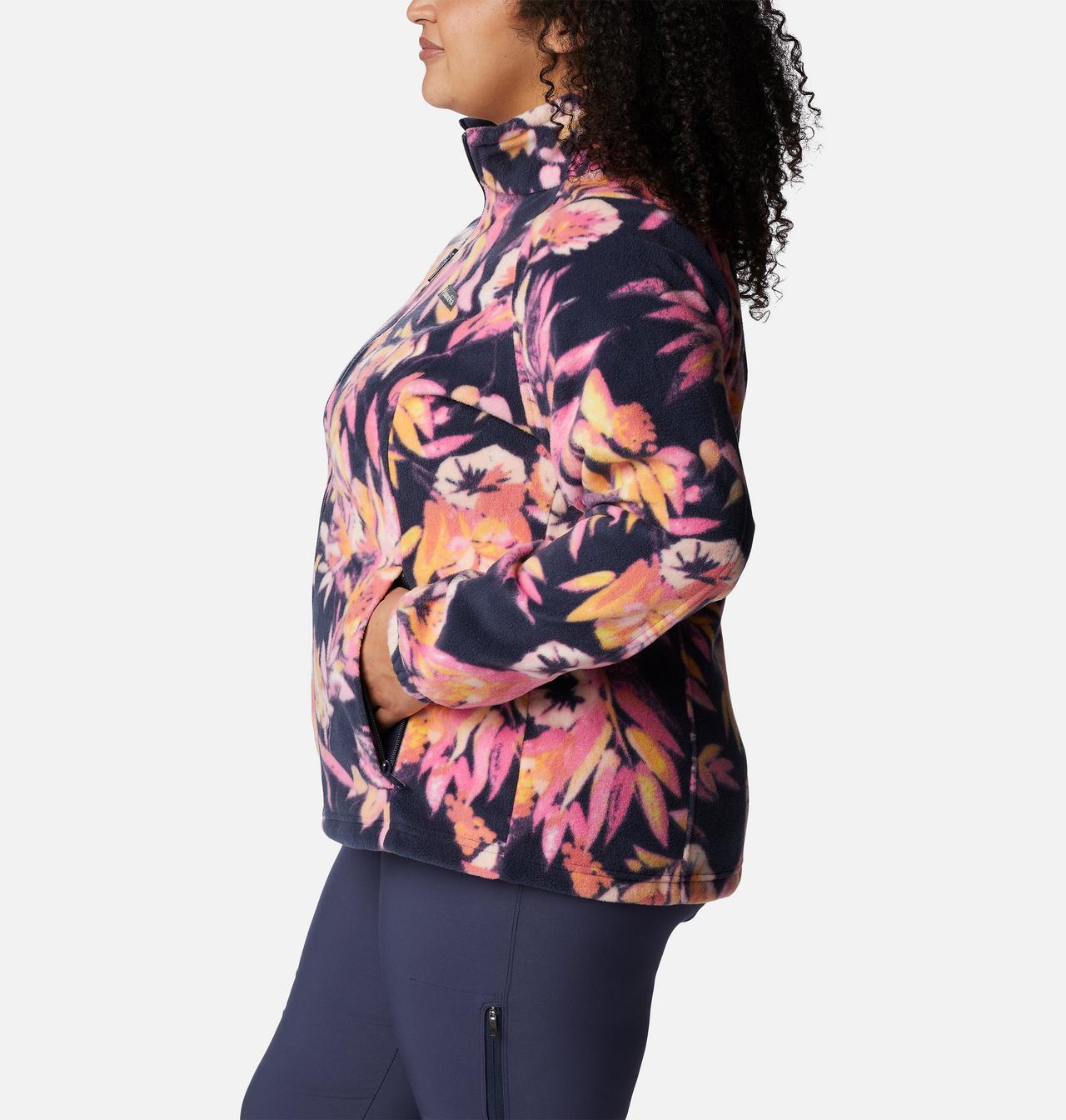 Women's Benton Springs™ Printed Full Zip Fleece Jacket - Plus Size 3