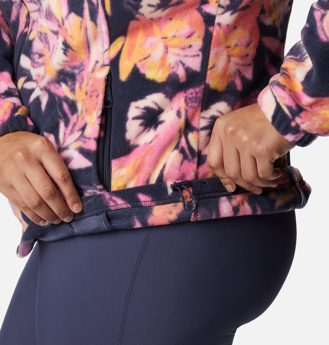 Women's Benton Springs™ Printed Full Zip Fleece Jacket - Plus Size 6