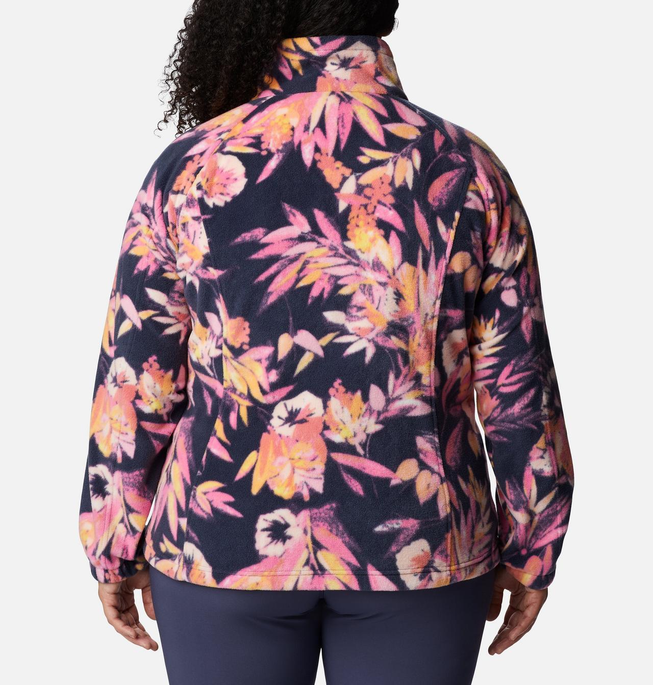 Women's Benton Springs™ Printed Full Zip Fleece Jacket - Plus Size 2