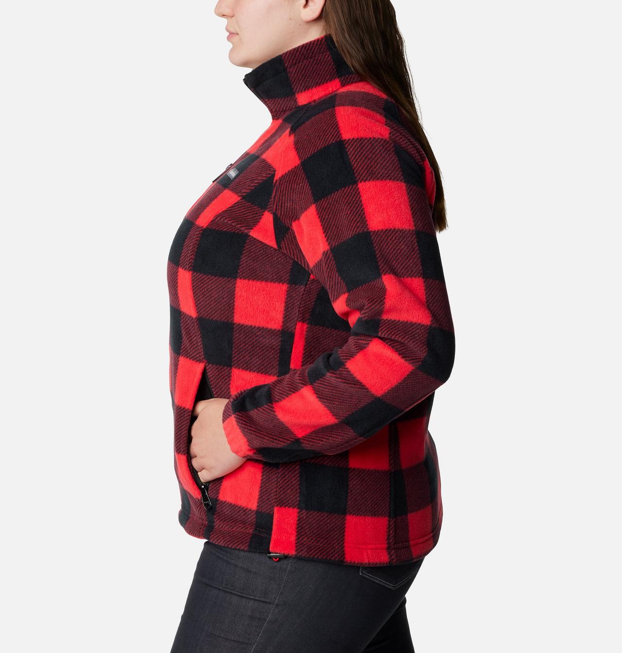 Women's Benton Springs™ Printed Full Zip Fleece Jacket - Plus Size 3