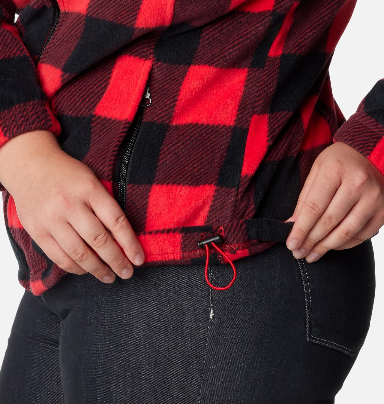 Women's Benton Springs™ Printed Full Zip Fleece Jacket - Plus Size 6