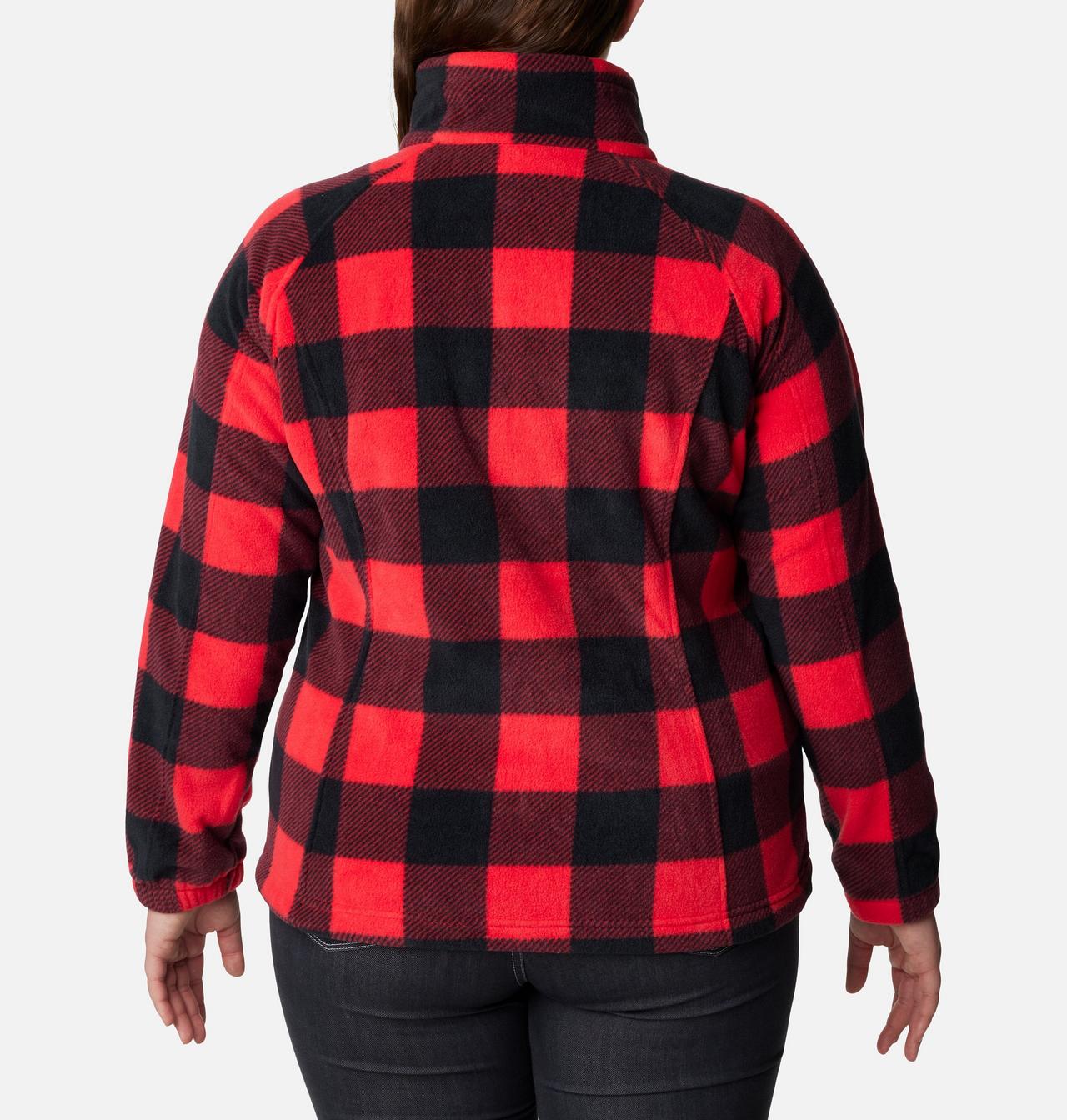 Women's Benton Springs™ Printed Full Zip Fleece Jacket - Plus Size 2