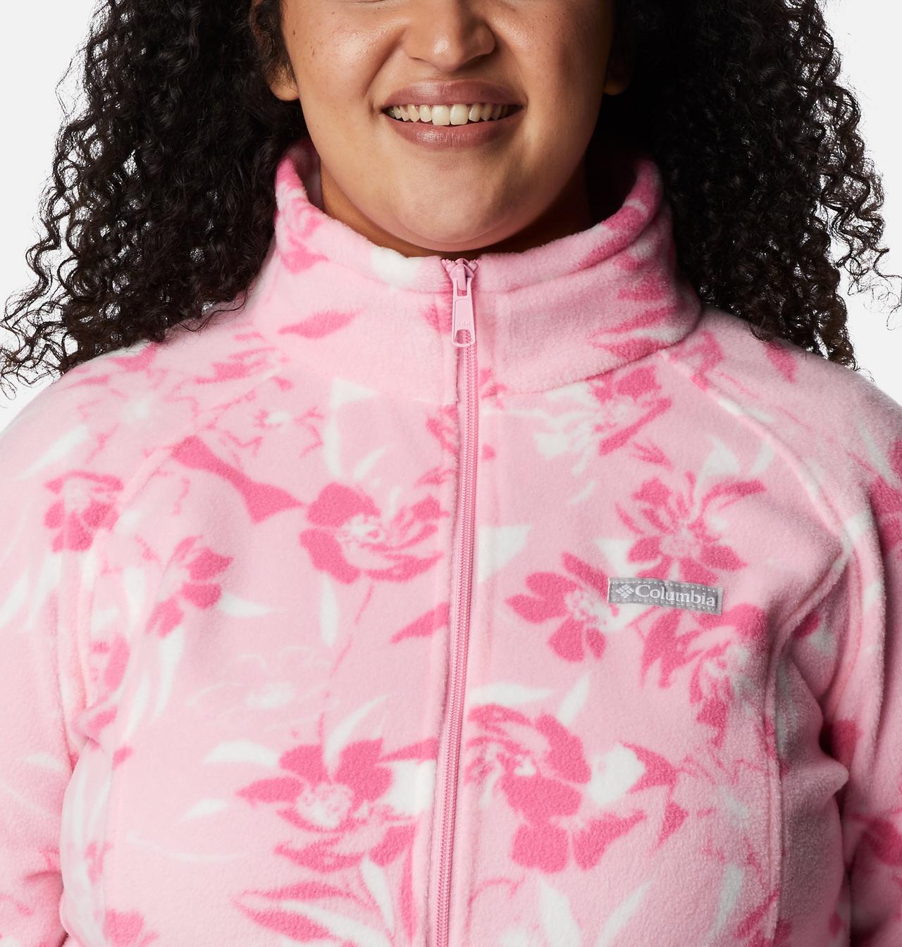 Women's Benton Springs™ Printed Full Zip Fleece Jacket - Plus Size 4