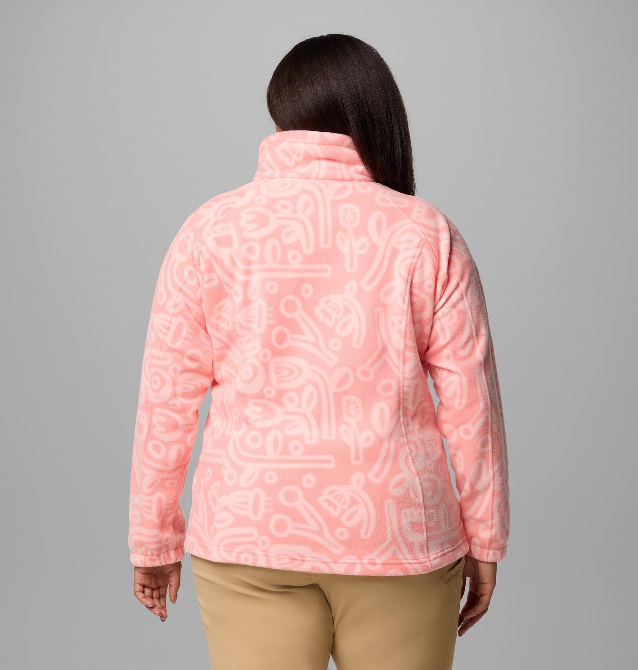 Veste polaire zippée imprimée Benton Springs™ Femme - Grandes tailles 2