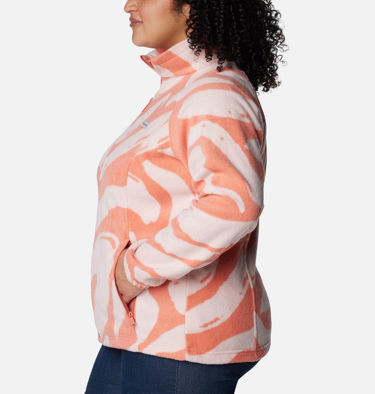 Women's Benton Springs™ Printed Full Zip Fleece Jacket - Plus Size 3