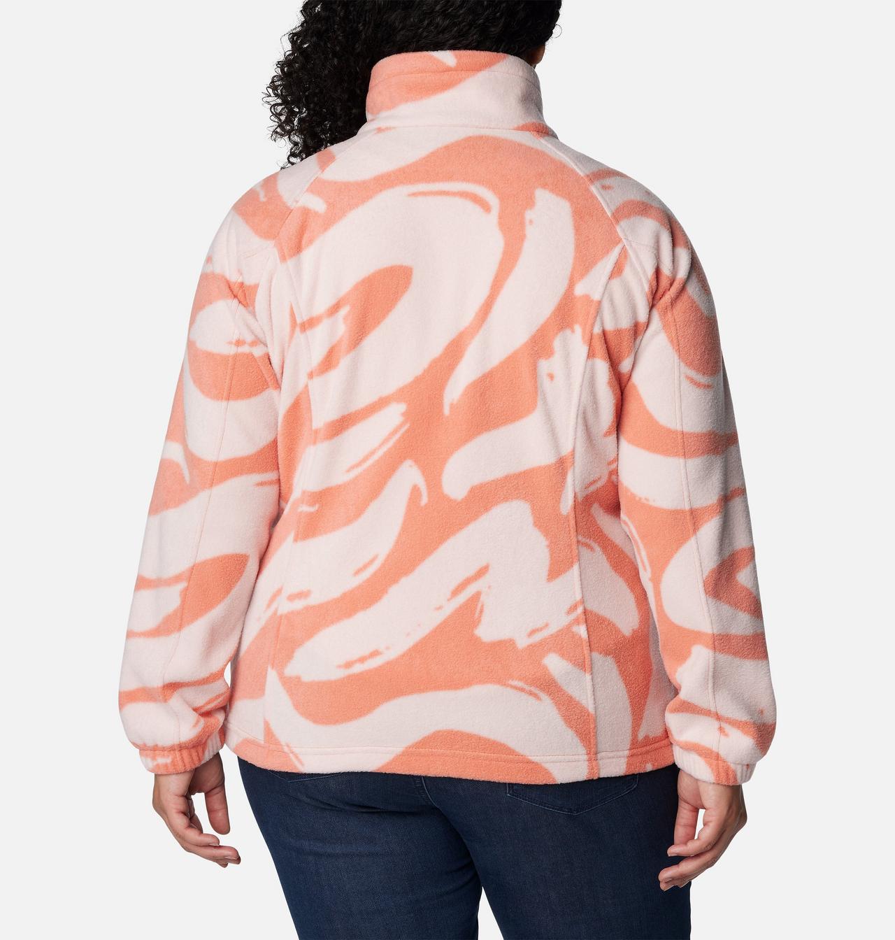 Women's Benton Springs™ Printed Full Zip Fleece Jacket - Plus Size 2