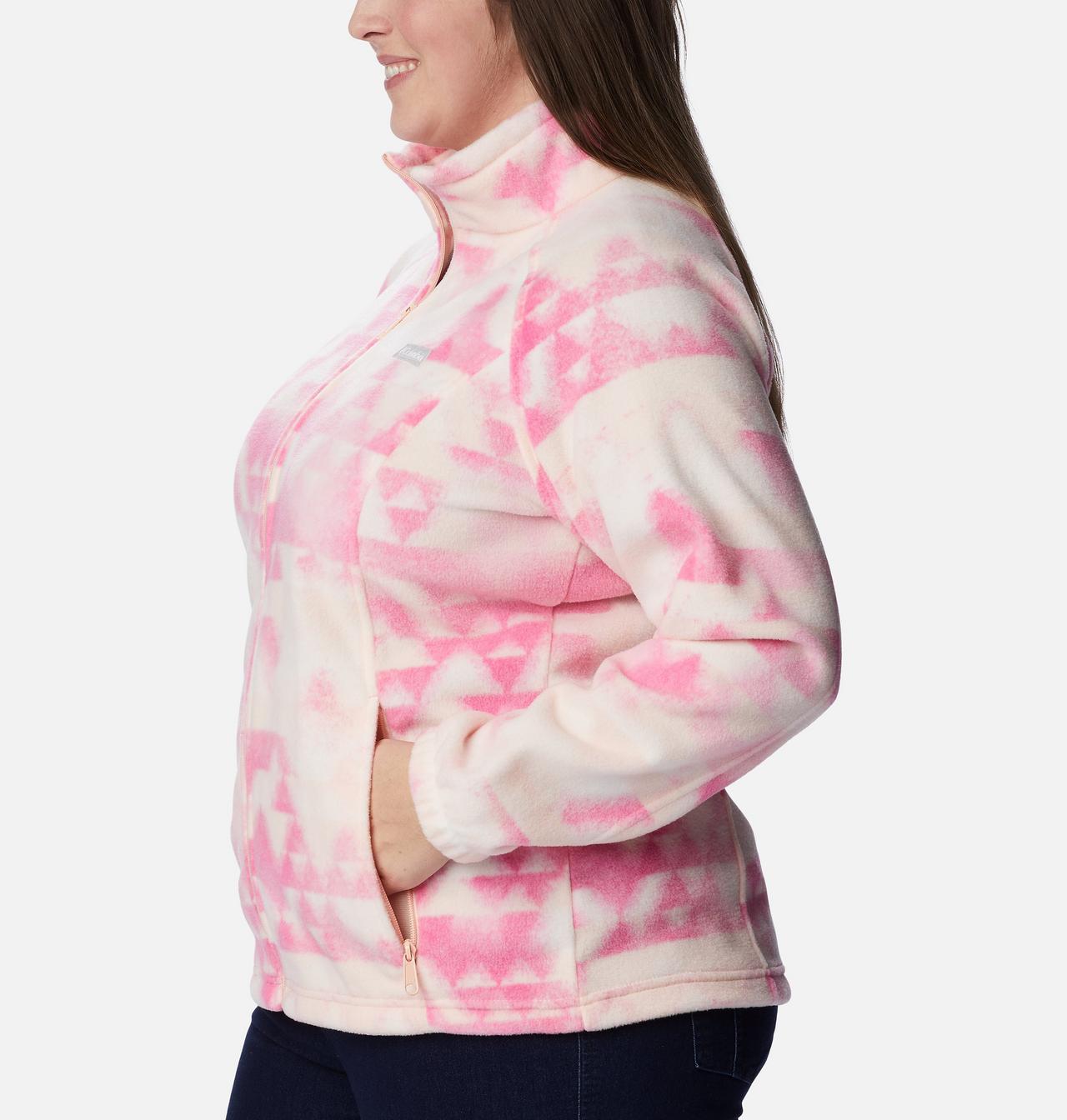Women's Benton Springs™ Printed Full Zip Fleece Jacket - Plus Size 3