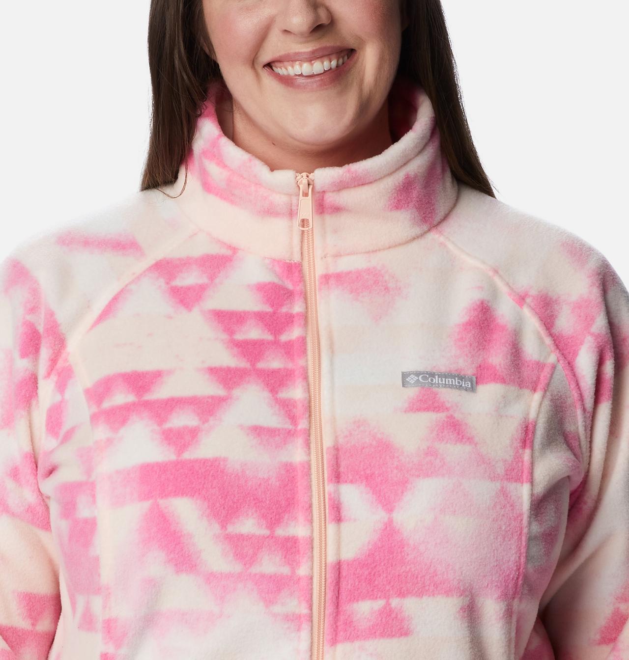 Women's Benton Springs™ Printed Full Zip Fleece Jacket - Plus Size 4