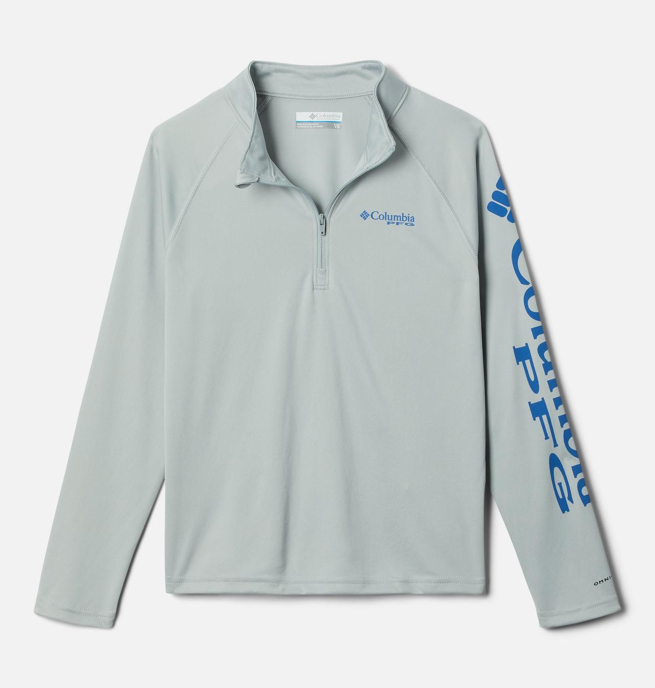 Boys' PFG Terminal Tackle™ Quarter Zip Pullover 1