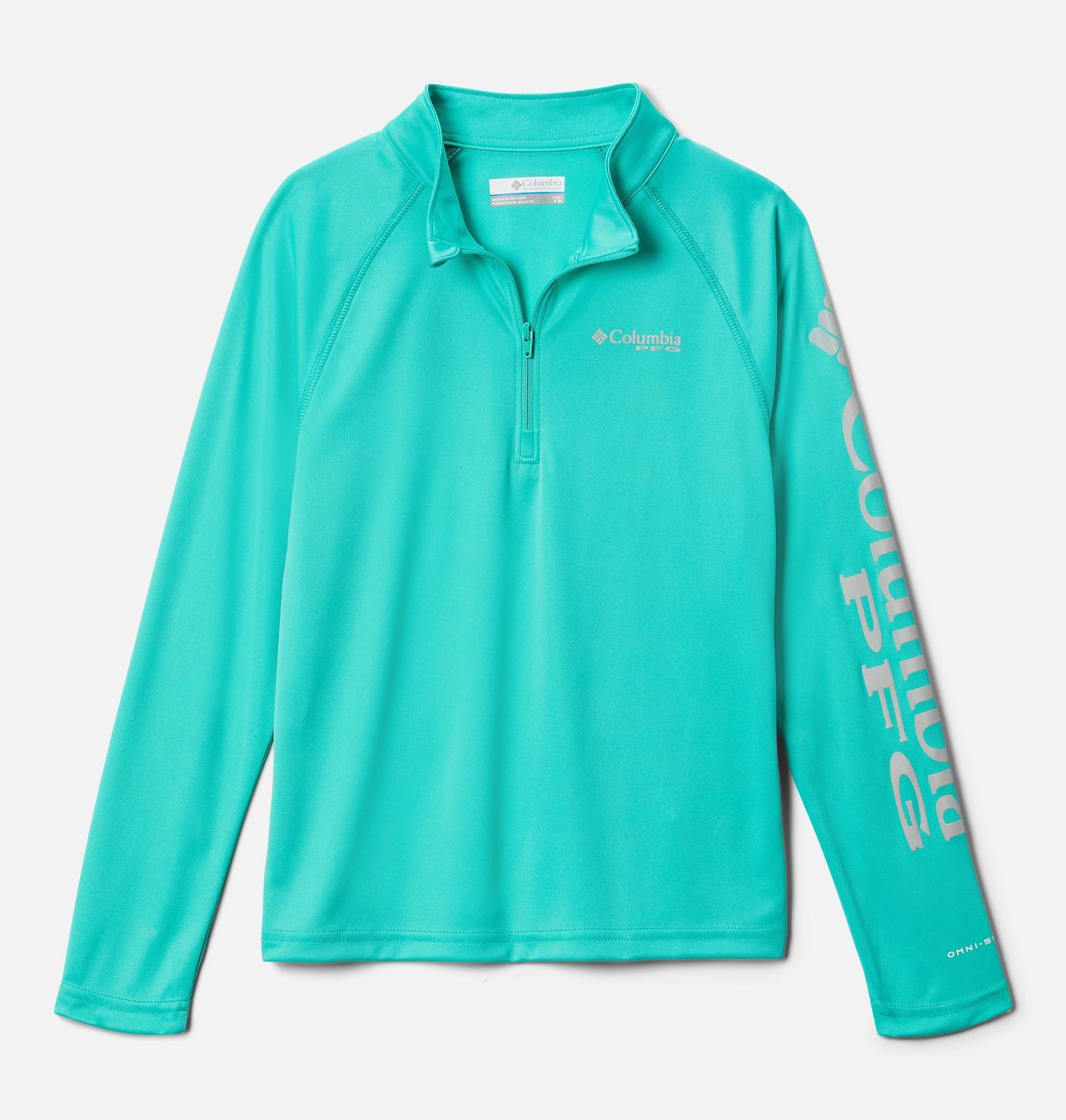 Boys' PFG Terminal Tackle™ Quarter Zip Pullover 1