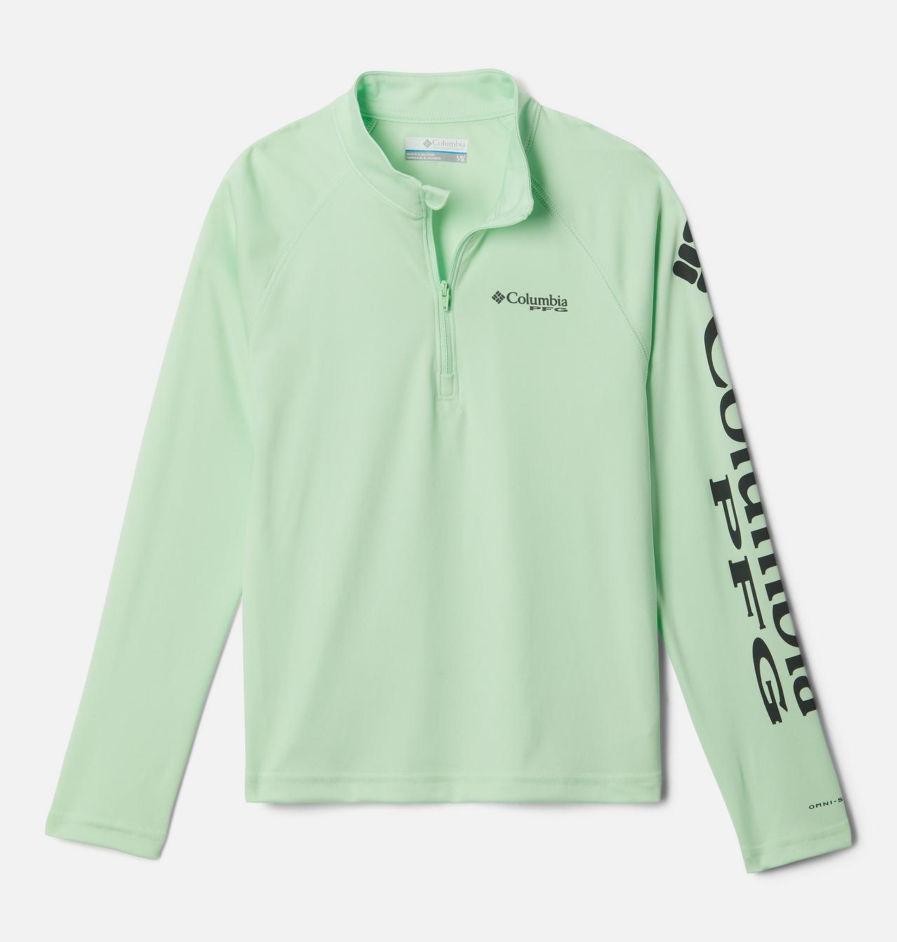 Boys' PFG Terminal Tackle™ Quarter Zip Pullover 1
