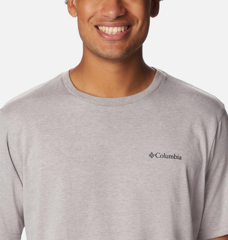 Men's Rockaway River Back Graphic T-Shirt, Color: Columbia Grey Hthr, Hex Natured Graphic, image 4
