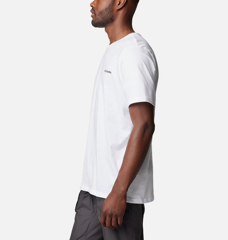 Camiseta con estampado en la espalda Rockaway River para hombre, Color: White, Rocky Road, image 3