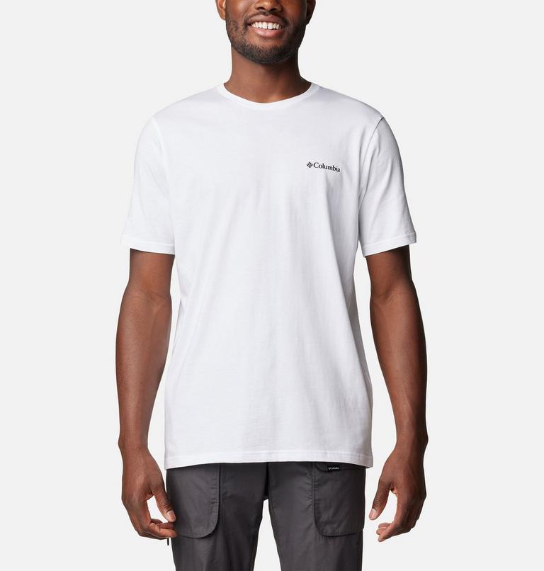 Camiseta con estampado en la espalda Rockaway River para hombre, Color: White, Rocky Road, image 2
