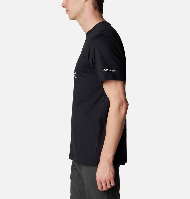 Men's Rockaway River Graphic T-Shirt, Color: Black, Scripted Scene, image 3