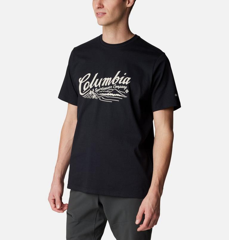 Men's Rockaway River Graphic T-Shirt, Color: Black, Scripted Scene, image 5