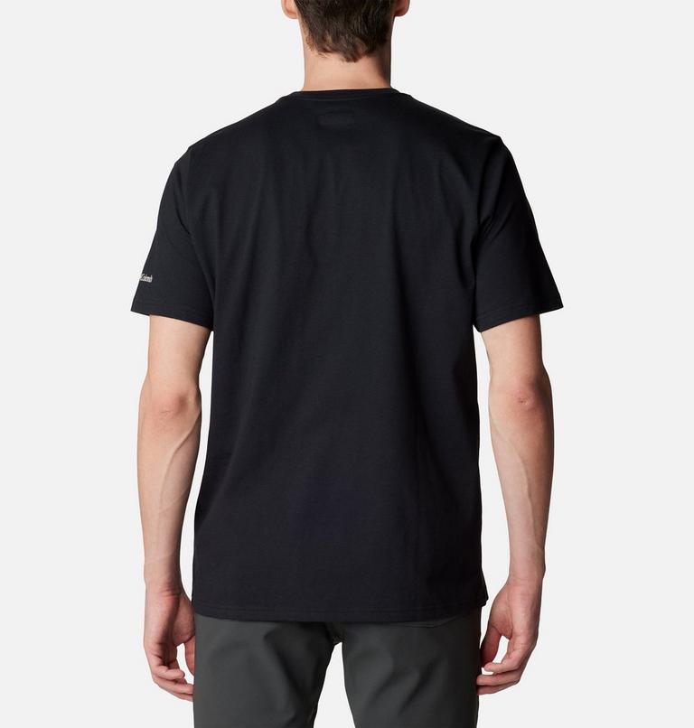 Men's Rockaway River Graphic T-Shirt, Color: Black, Scripted Scene, image 2