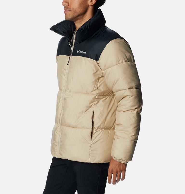 Men's Puffect II Puffer Jacket - 2023 COLLECTION, Color: Ancient Fossil, Black, image 3