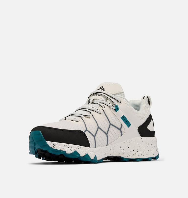 Men's Peakfreak II Hiking Shoe, Color: Sea Salt, River Blue, image 6