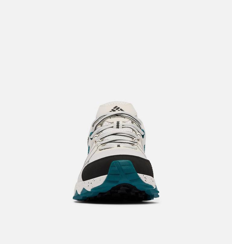 Men's Peakfreak II Hiking Shoe, Color: Sea Salt, River Blue, image 7
