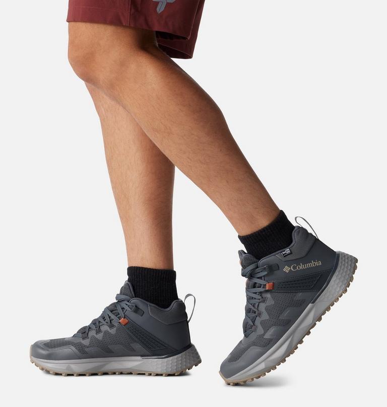 Men's Facet 75 Mid Outdry Waterproof Hiking Shoe, Color: Graphite, Canvas Tan, image 10