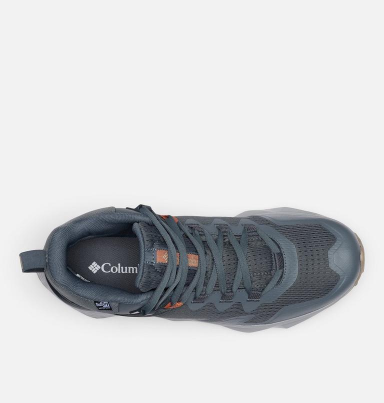 Men's Facet 75 Mid Outdry Waterproof Hiking Shoe, Color: Graphite, Canvas Tan, image 3