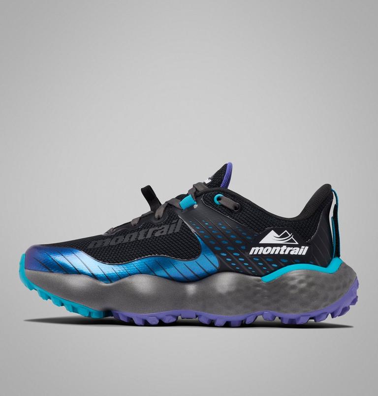 Women's Montrail Trinity MX Trail Running Shoe, Color: Black, White, image 5