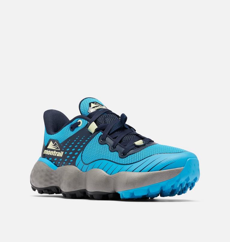Zapatilla de carrera trail Montrail Trinity MX para mujer, Color: Ocean Blue, Collegiate Navy, image 2