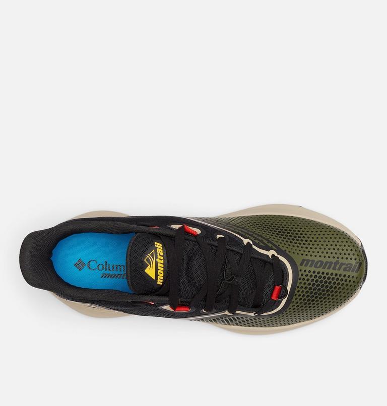 Men's Montrail Trinity FKT Trail Running Shoe, Color: Nori, Black, image 3