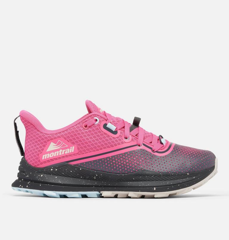 Women's Montrail Trinity FKT Trail Running Shoe, Color: Shark, Ultra Pink, image 1