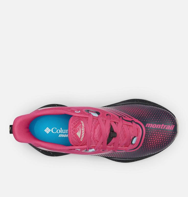 Women's Montrail Trinity FKT Trail Running Shoe, Color: Shark, Ultra Pink, image 4