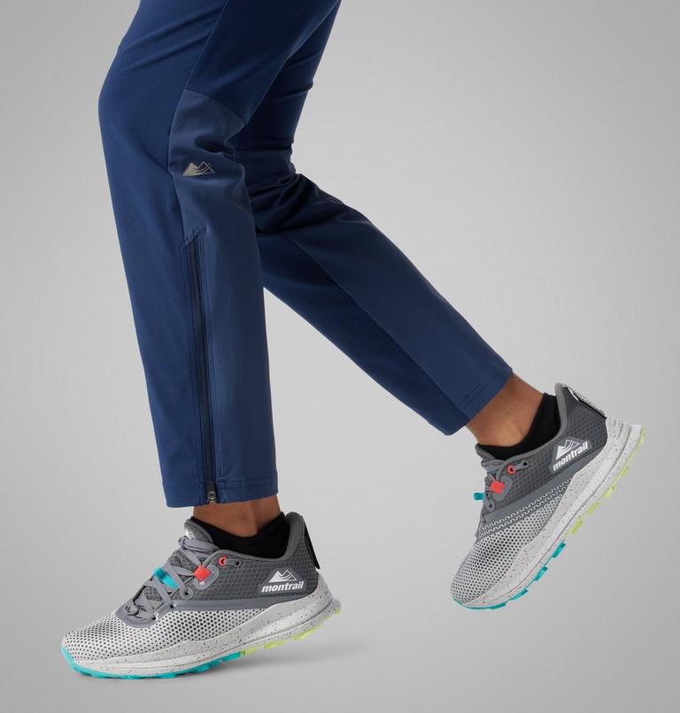 Women's Montrail Trinity FKT Trail Running Shoe, Color: Grey Ice, Bright Aqua, image 11