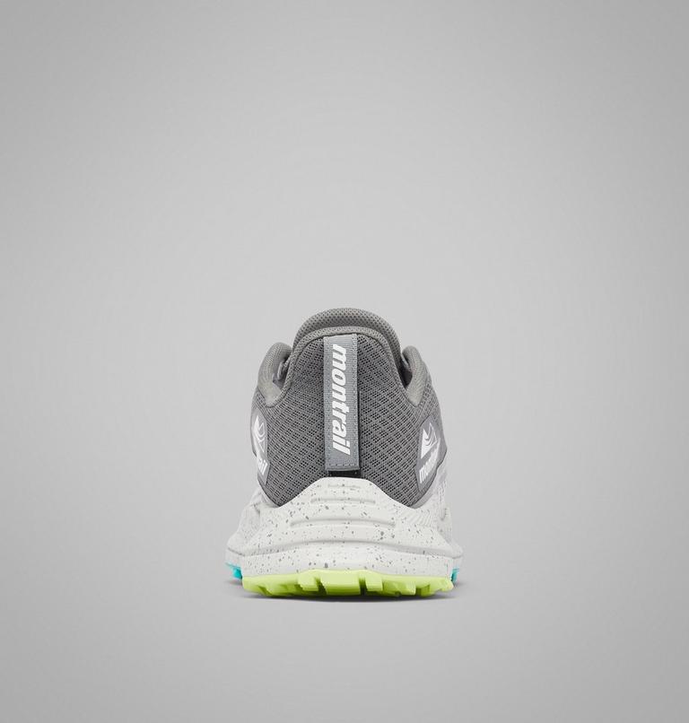 Women's Montrail Trinity FKT Trail Running Shoe, Color: Grey Ice, Bright Aqua, image 2