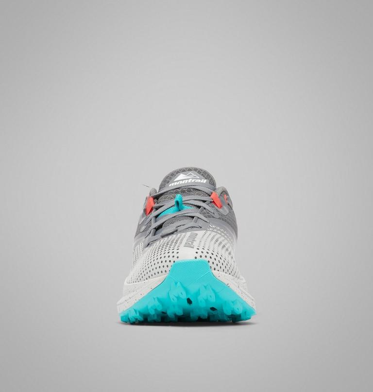 Women's Montrail Trinity FKT Trail Running Shoe, Color: Grey Ice, Bright Aqua, image 9