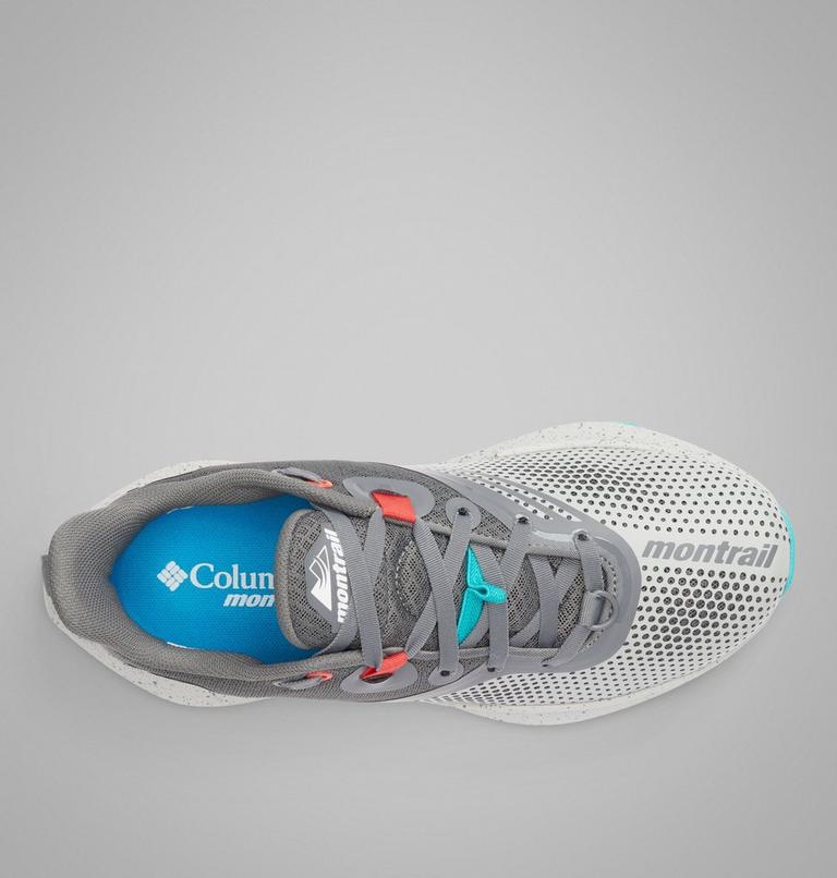 Women's Montrail Trinity FKT Trail Running Shoe, Color: Grey Ice, Bright Aqua, image 5