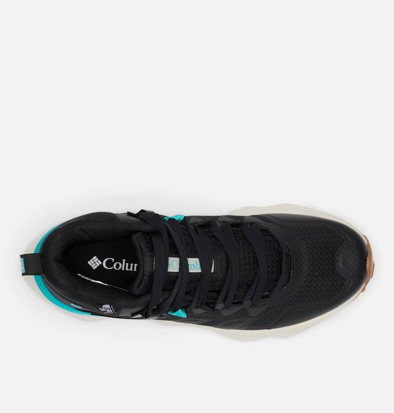 Women's Facet 75 Mid Outdry Waterproof Hiking Shoe, Color: Black, Bright Aqua, image 5