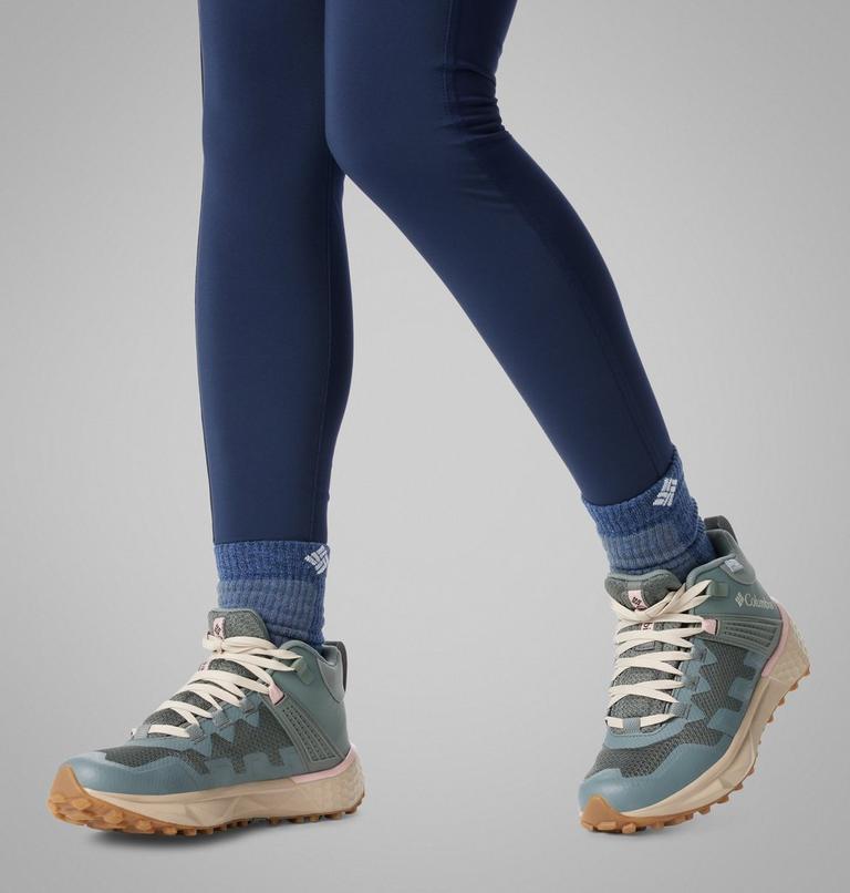 Women's Facet 75 Mid Outdry Waterproof Hiking Shoe, Color: Sedona Sage, Dusty Pink, image 11